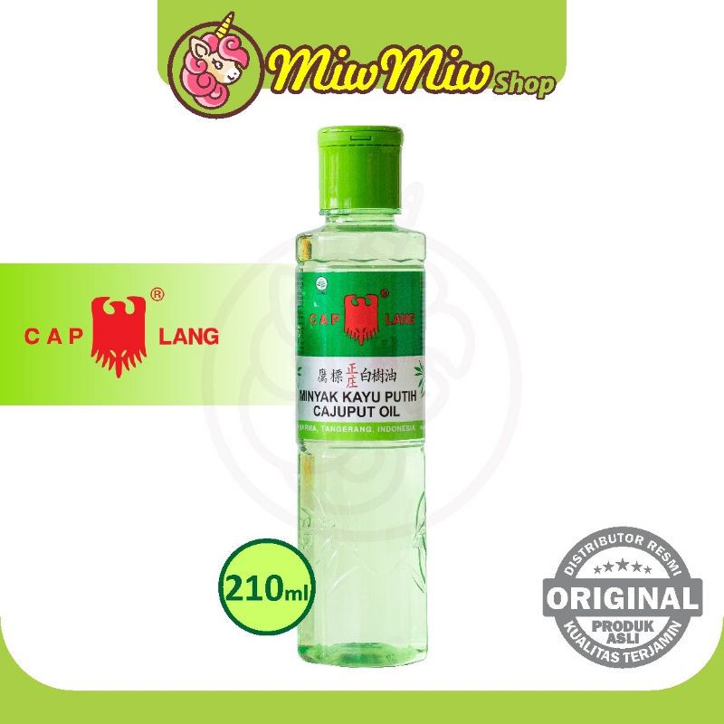 CAP LANG Minyak Kayu Putih (Caplang 30/60/120/210 ml)