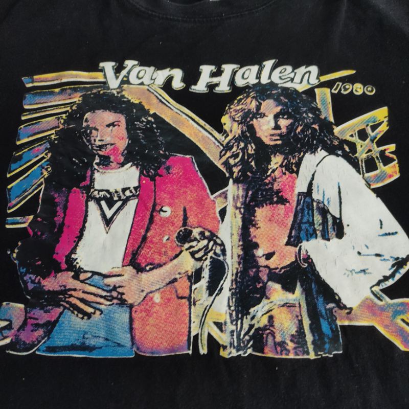 kaos van halen band second nota