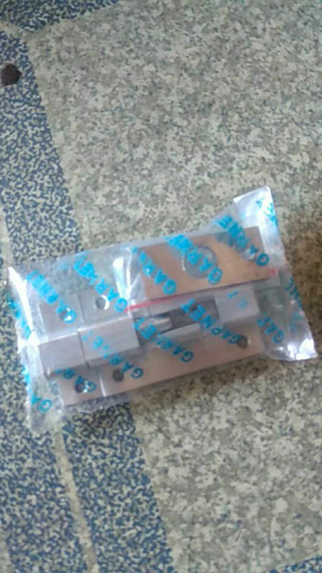 Grendel Alumunium Slot Pintu Jendela 2 Inch / 6 Cm I Selot Alumunium Tebal Skrup Baut