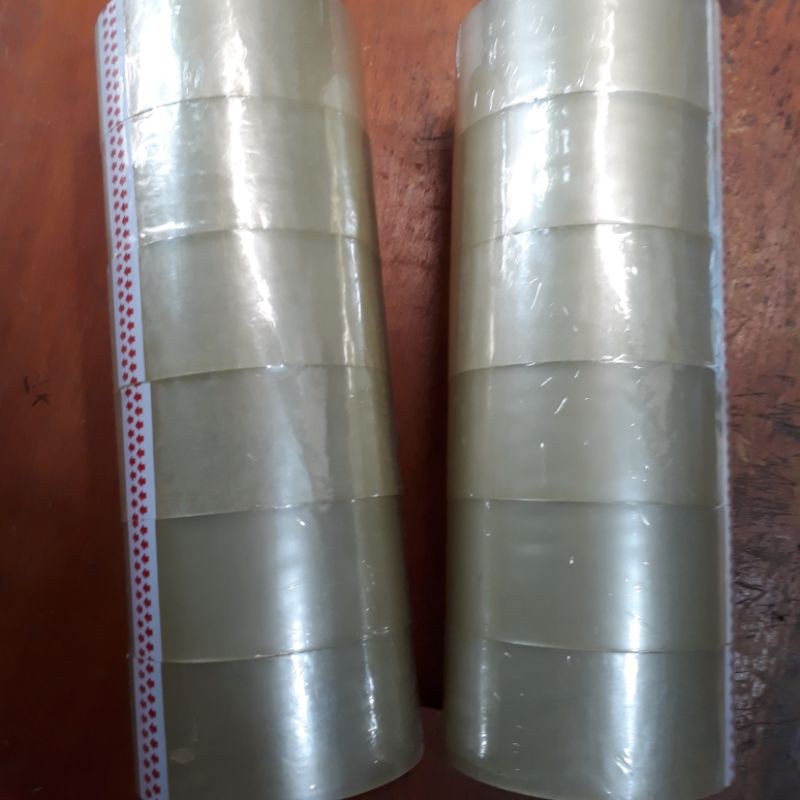 

LAKBAN LEM KARDUS BENING DAN COKLAT "ELVINS" MERAH 90 YARD