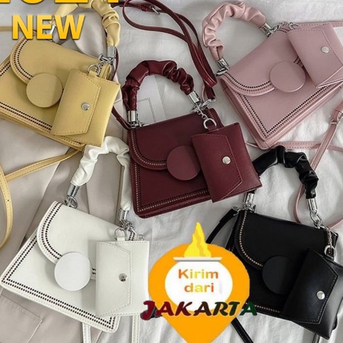 (2PC BISA IKG)GTBI99885651 New Arrival  !!!  Tas Selempang  Tas Wanita Import  Premium Terbaru