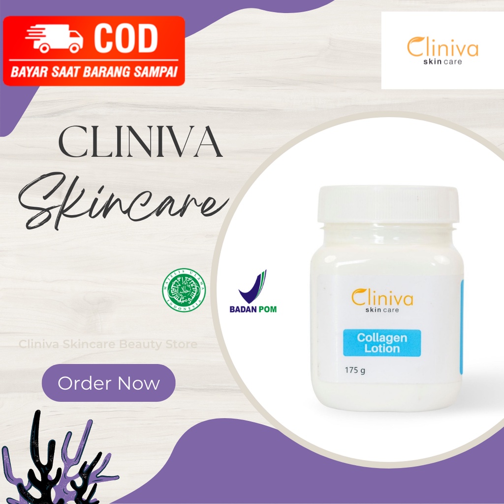 CLINIVA SKINCARE - CLINIVA COLLAGEN BODY LOTION PEMUTIH BADAN 100% ORIGINAL BPOM