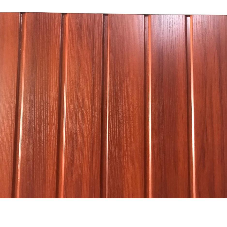 ツ shunda plafon pvc serat kayu merah PL 3077-4