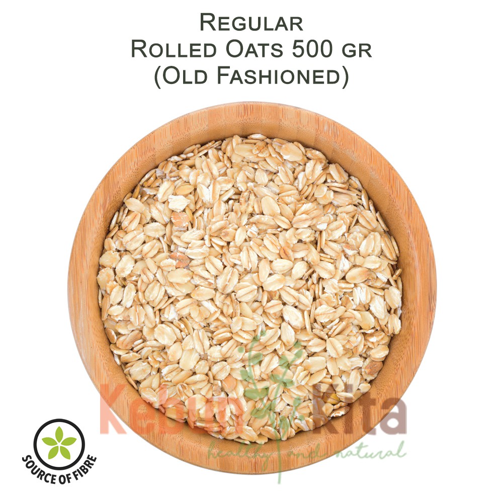 Oatmeal 500gr (Regular Rolled Oat) | Shopee Indonesia