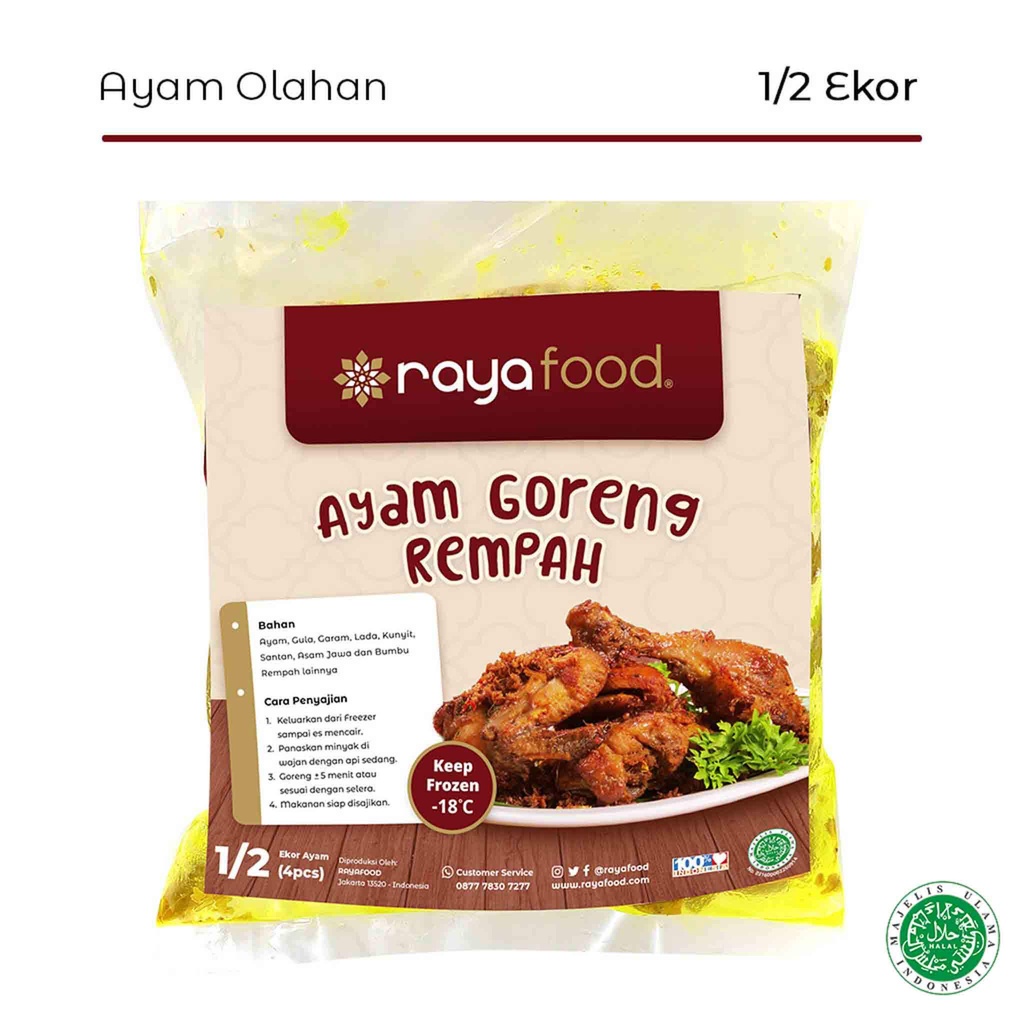 

Ayam Goreng Rempah Rayafood Frozen Food