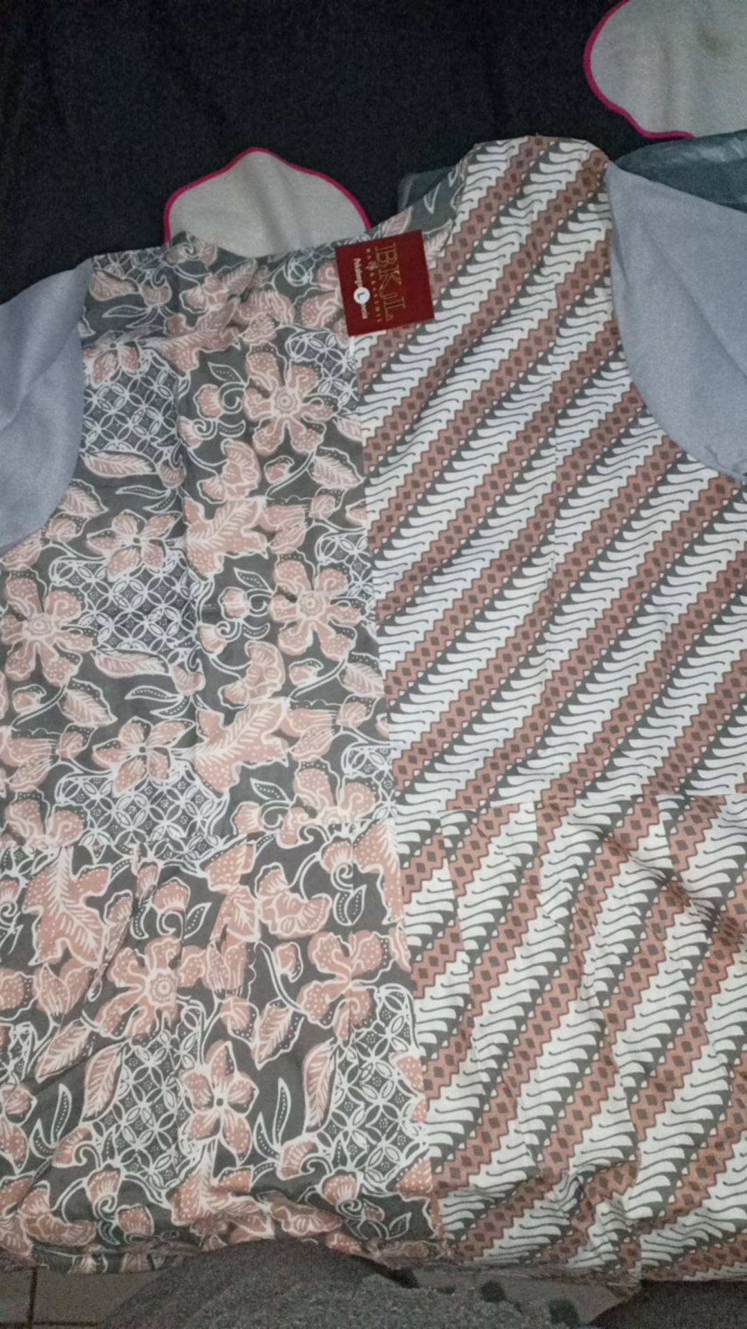 Batik Wanita Asj Sa Hrb026 Kenongo Kemeja Tosca Pendek