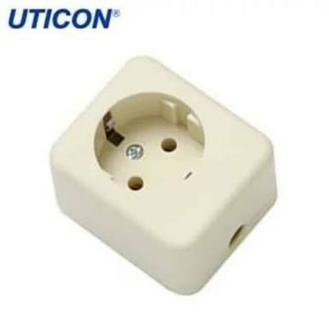Stop Kontak Uticon 1 Lubang