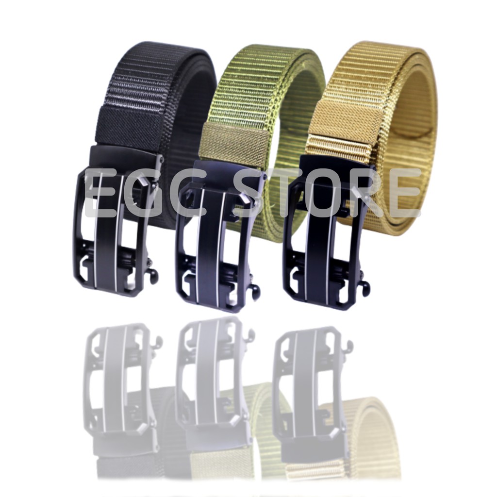 IKAT PINGGANG TACTICAL PRIA METAL BUCKLE / SABUK PRIA TACTICAL KEPALA BESI - MC-SA-1