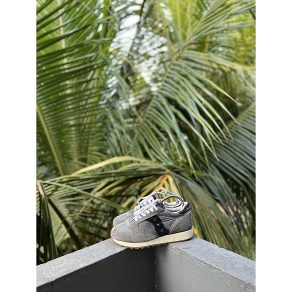 SAUCONY JAZZ GREY BLACK