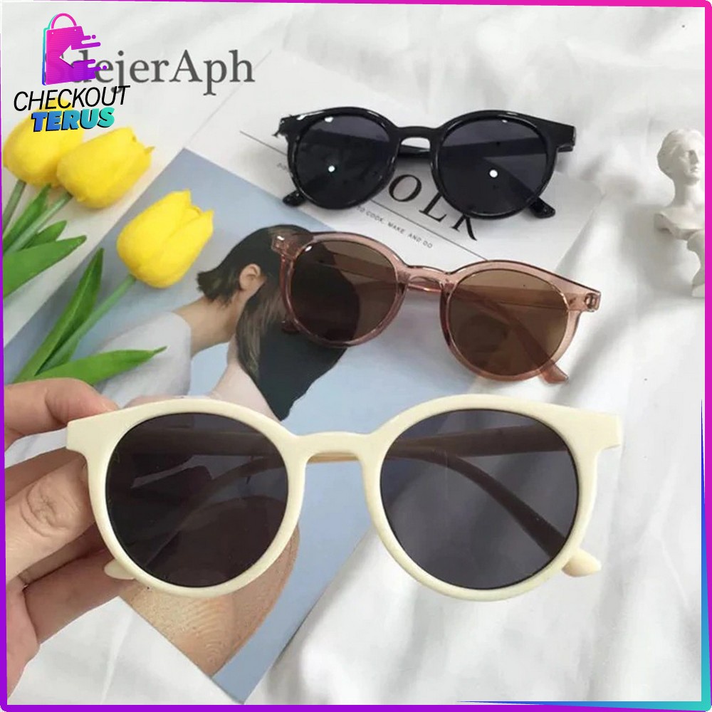 CT C88 C91 Kacamata Fashion Wanita Korean Style Kacamata Pantai Sunglasses Kaca Mata Gaya Pria dan Wanita