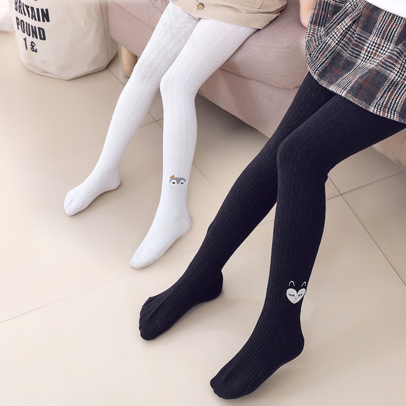 baby girl tights with feet