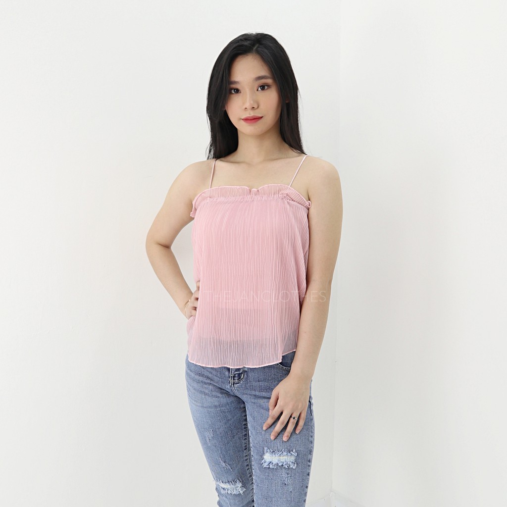 Leya prisket tank -Thejanclothes