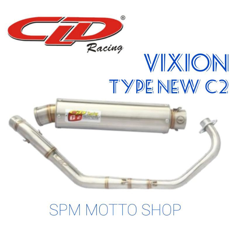 Knalpot CLD Racing Type New Vixion C2 ORIGINAL