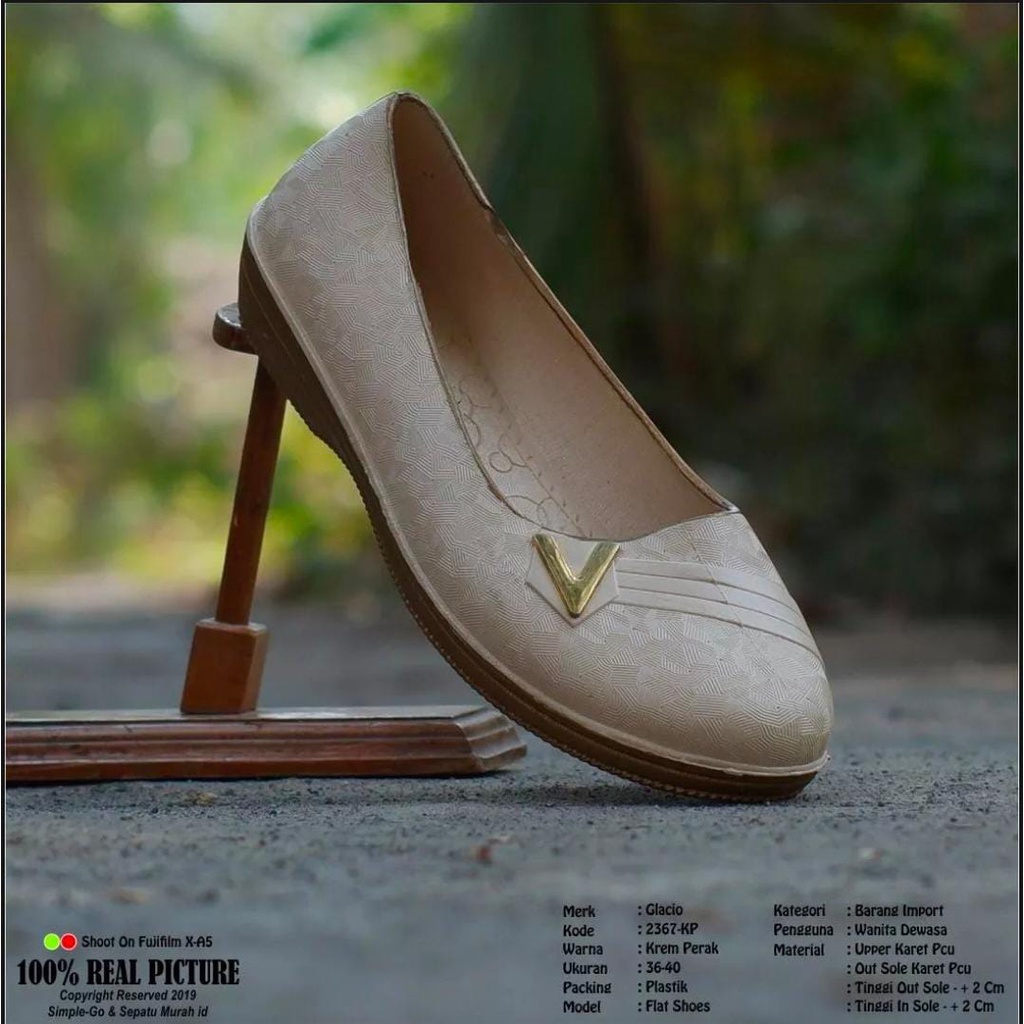 sepatu flat shoes import wanita dewasa termurah