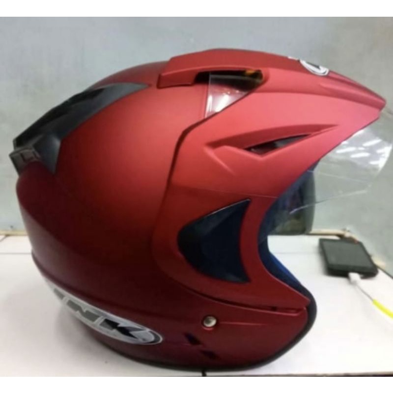 HELM INK  DOBLE VISOR KUALITAS TERBAIK DARI YG LAIN ORIGINAL FNK TERMURAH-6