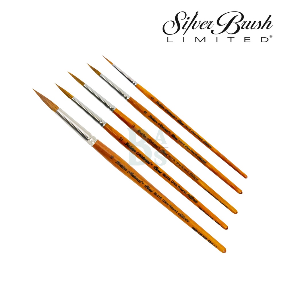

Silver Brush Golden Natural Ultra Round 2031S