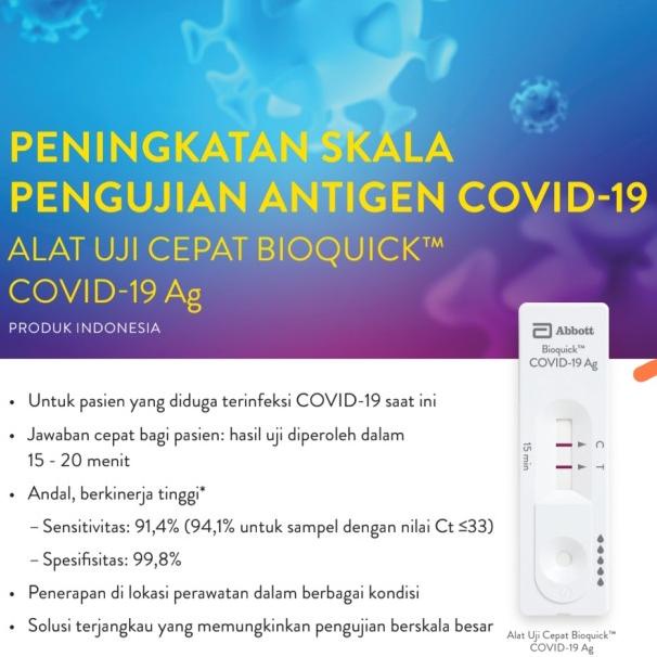 Abbott Antigen Nasal Bioquick Isi 25 Test