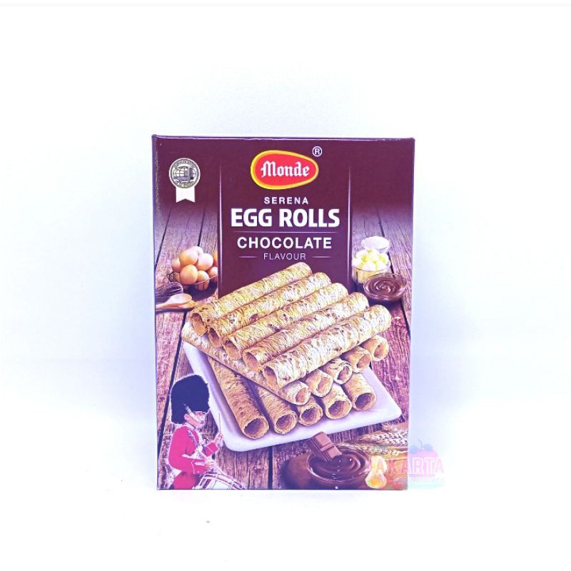 

(KUKIS) MONDE SERENA EGG ROLL CHOCOLATE 70G