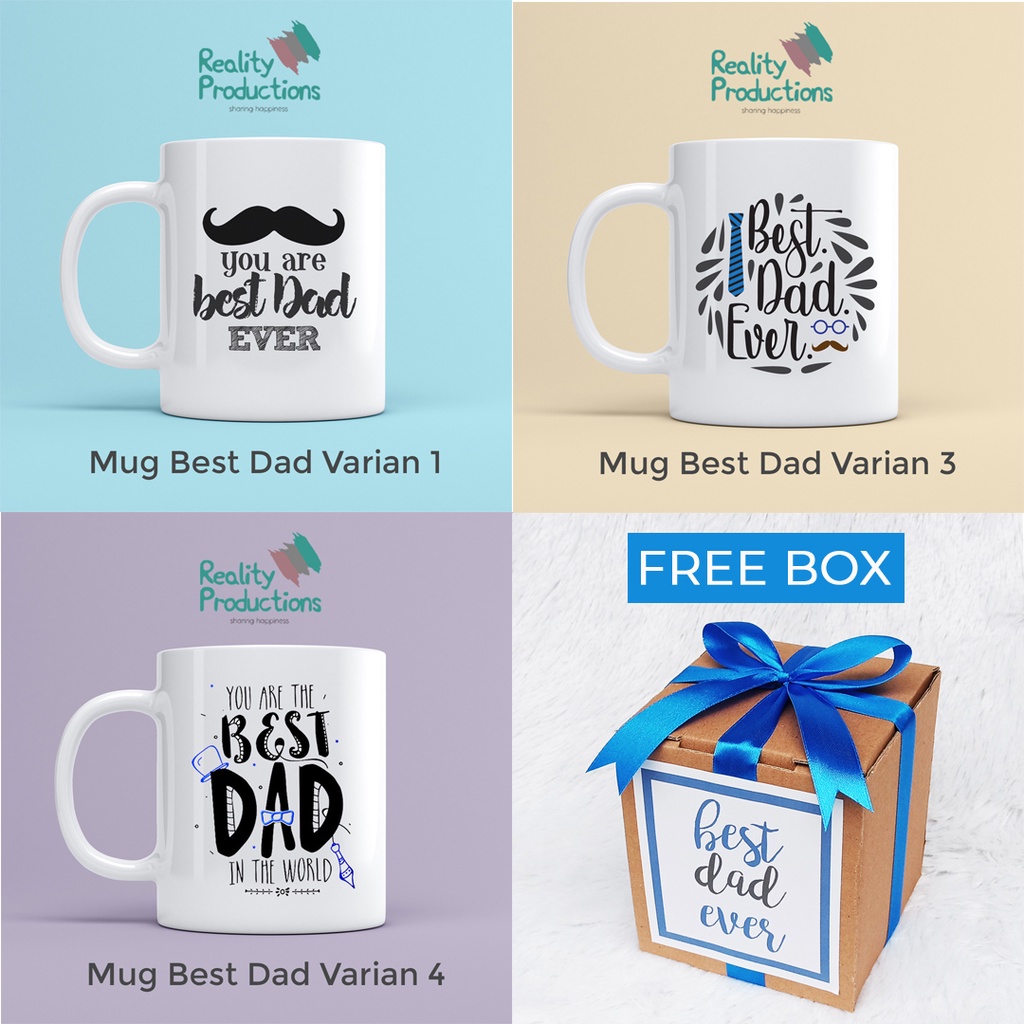 Mug Best Daddy Untuk Kado atau Hadiah Ayah atau Bapak