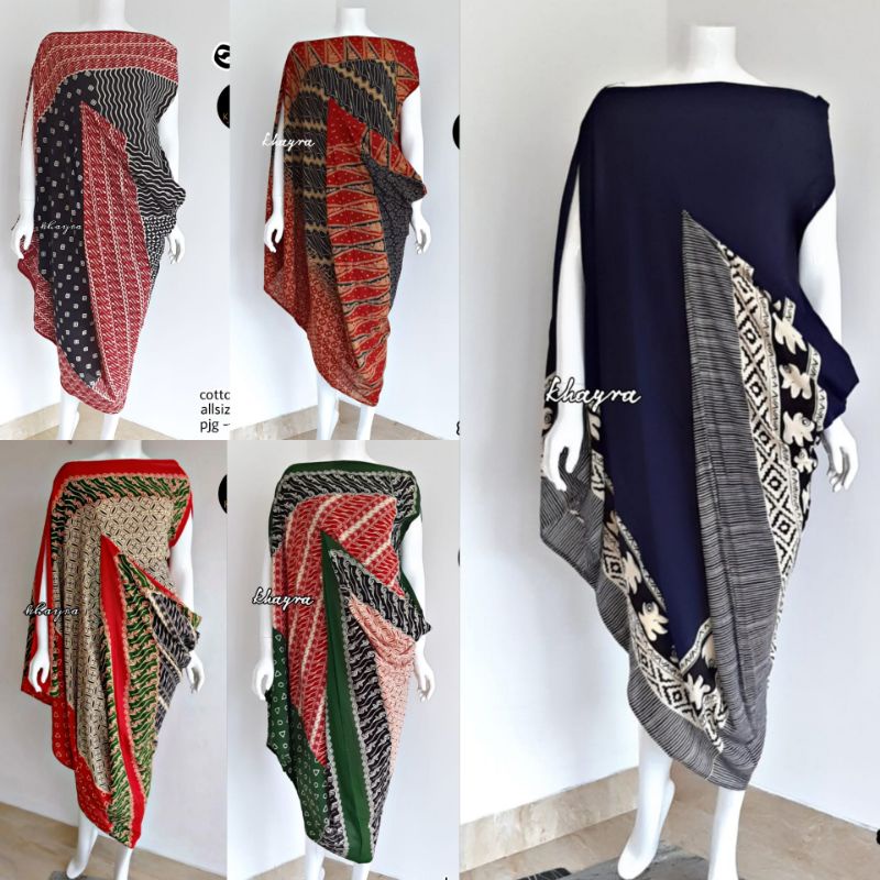 Kaftan Batik Modern Premium Wanita Sabrina Dress