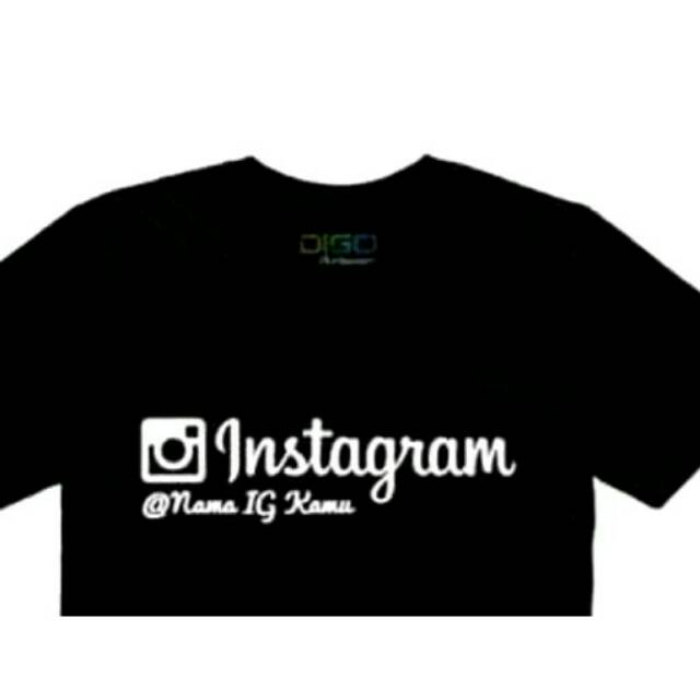 IG INSTAGRAM kaos INSTAGRAM kaos IG kaos COUSTOM INSTAGRAM kaos BIKIN NAMA INSTAGRAM