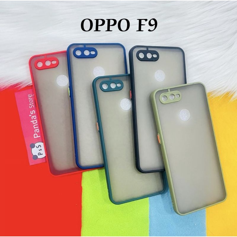 Case Oppo F9 My choice Polos + Ring Kamera / Pelindung Kamera (PsS)