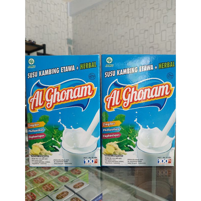 

AL GHONAM SUSU KAMBING ETAWA + HERBAL