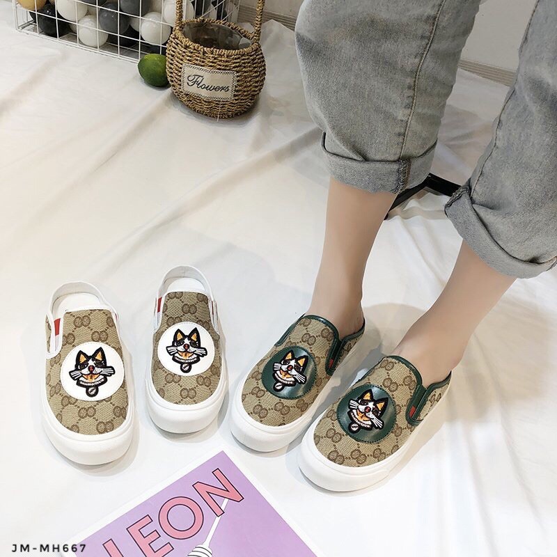 SEPATU SNEAKERS SLOP FASHION KOREA GS MH667