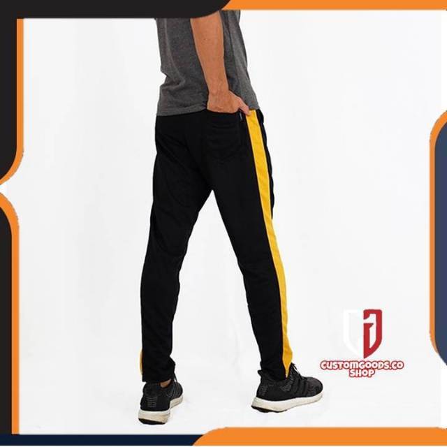 CELANA JOGGER PRIA CELANA STRIPE PRIA CELANA OLAHRAGA PRIA CELANA PANJANG PANTS SIDE STRIPE TRAINING