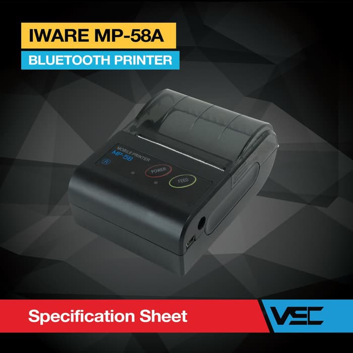 Jual Jual Mobile Printer Bluetooth Thermal Iware Mp A Murah Shopee Indonesia