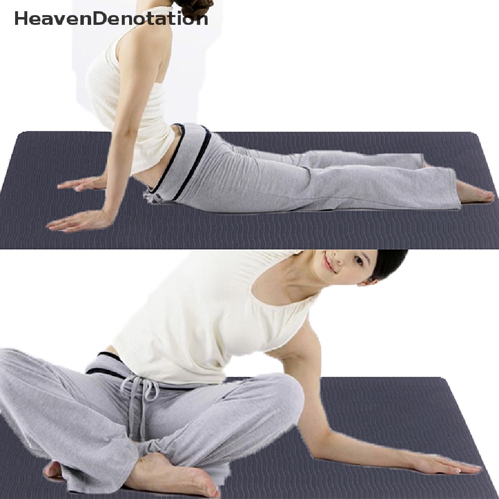 (Heavendenotation) Bantalan Lutut Bahan Busa Lembut Untuk Yoga / Gym / Fitness