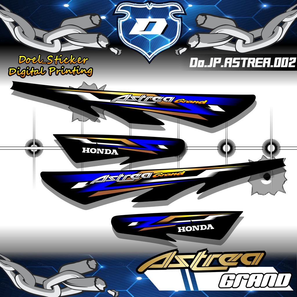 STRIPING HOLOGRAM ASTREA GRAND / STRIPING GRAND BULUS DOEL 002