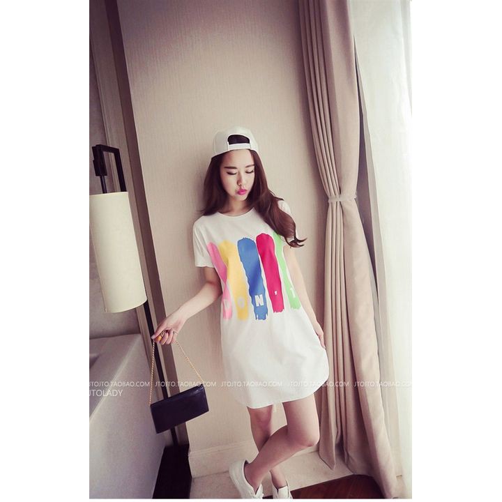 DRESS IMPORT WANITA - DRESS MINI KOREA - DRESS KATUN PREMIUM - DRESS MINI IMPORT