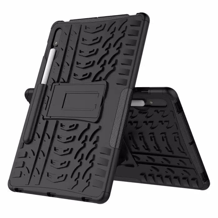 Rugged armor Samsung Tab S7 Plus S7 S6 Lite A7 2020p case cover casing kick standing