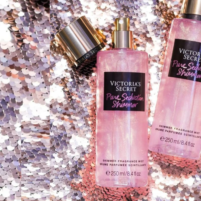 VICTORIA'S SECRET VS SHIMMER FRAGRANCE MIST 250 ML LOTION 236 ML LOVE SPELL BARE VANILLA PURE SEDUCTION COCONUT PASSION VELVET PETALS AMBER ROMANCE