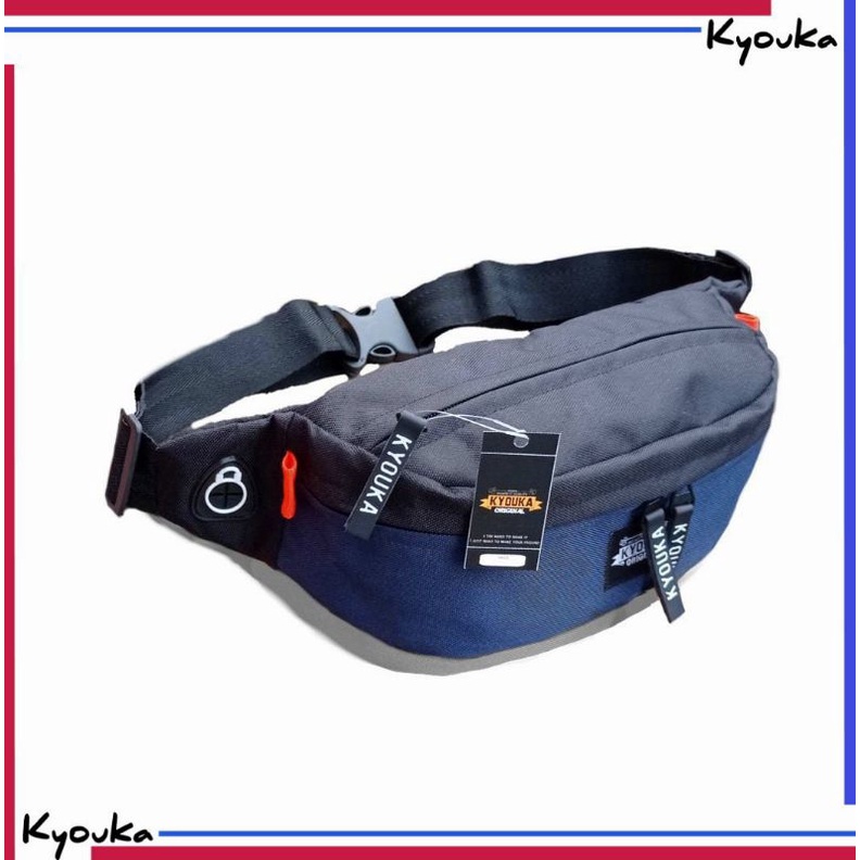 Waitsbag Pria Kyouka Two Tone