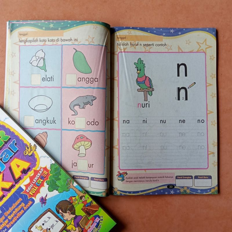 Buku Pintar Belajar  Play Groub &amp; TK FULL COLOUR