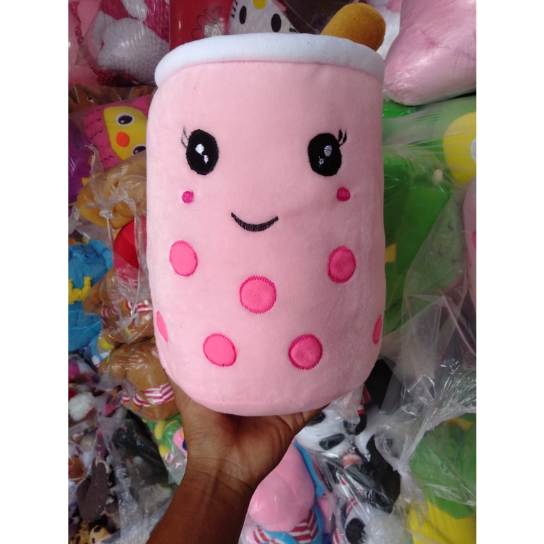 BISA COD | BAYAR DI TEMPAT | Boneka Boba Buble Milk Tea Brown Sugar murah lucu