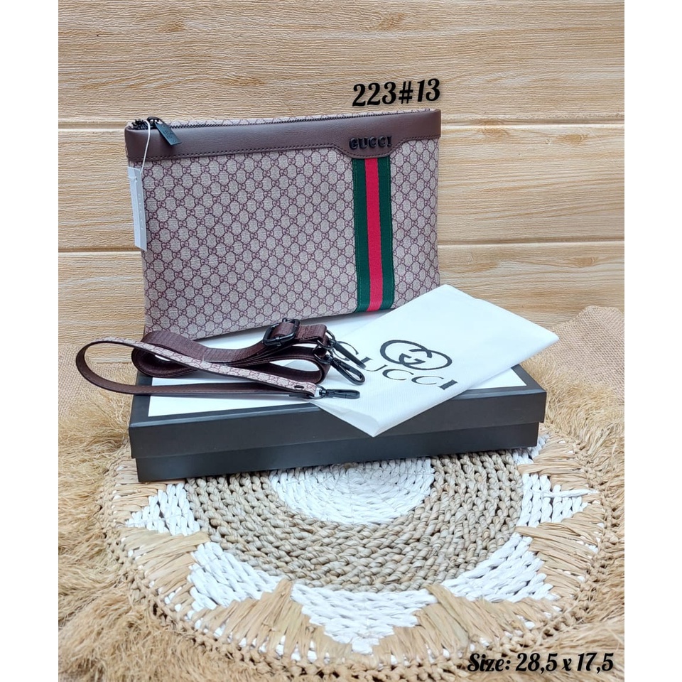 Clutchbag Wanita Pria Free Box