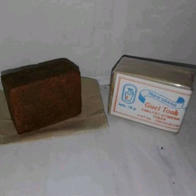 

Terasi Udang cap Guci Toak 100gr