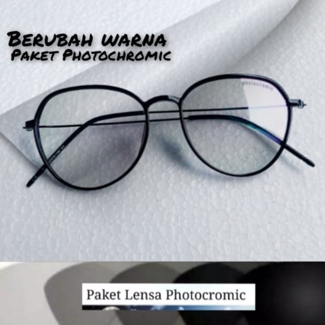 [TERLARIS] KACAMATA MINUS MODEL CAT EYE LENSA -0.50/-4.00 FREE BOX DAN LAP