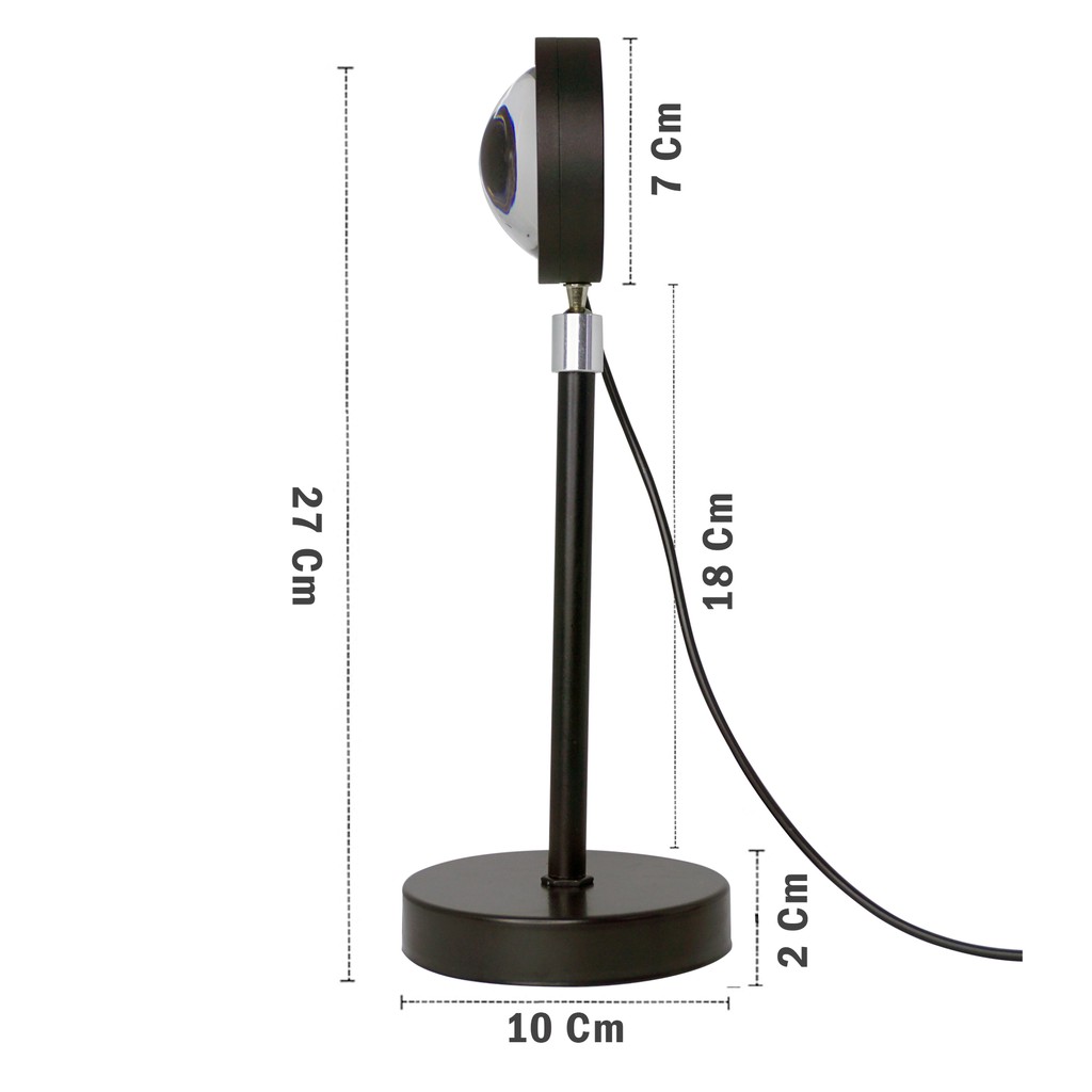 LAMPU SUNSET EFEK MATAHARI / LAMPU TIDUR / LED SUNSET MATAHARI / LAMPU SOROT SUNSET