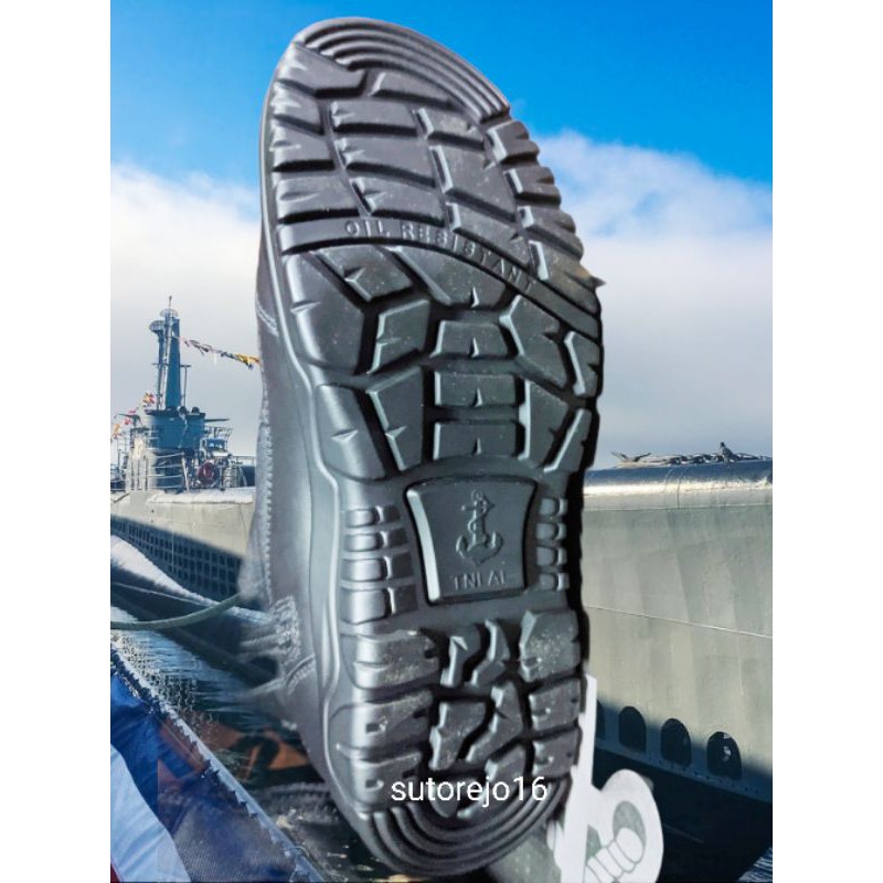 sepatu pdl tni al layar jatah asli