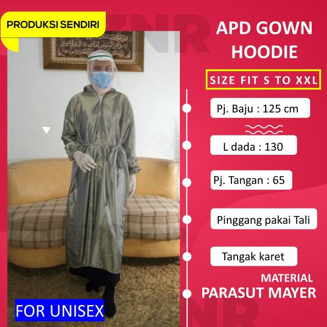 APD gwon Hoodie parasut Mayer premium import