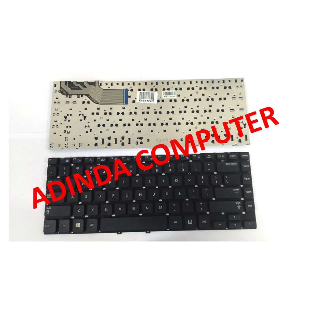 Keyboard SAMSUNG NP270 NP275 Black