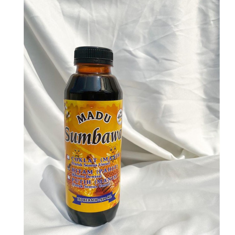 

Madu Hitam (PAHIT) Asli Sumbawa Botol Plastik Netto 500ml