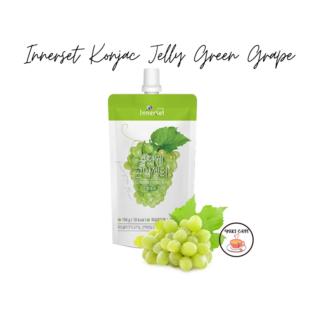 

JELLY – “INNERSET” JELLY KONJAC JELLY GREEN GRAPE