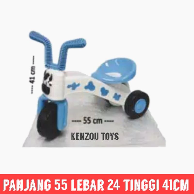 Mainan motor dorong TRICYCLE HAPPY COW / mainan sepeda dorong bentuk sapi