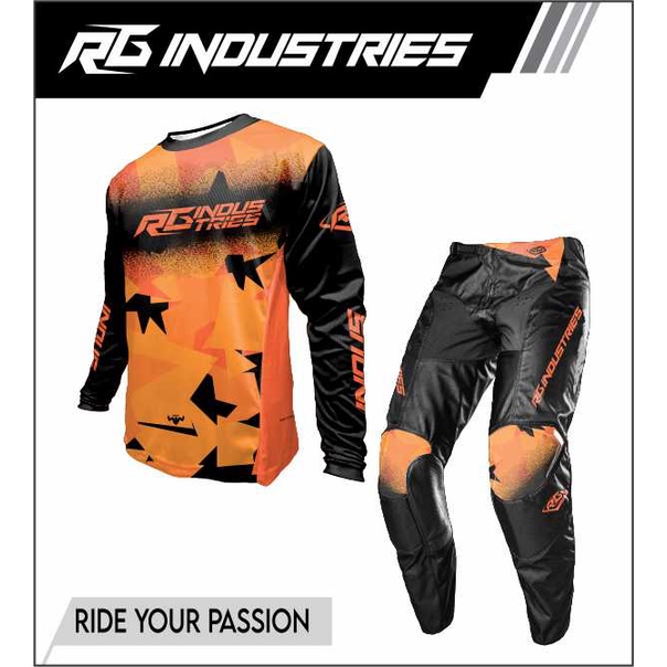 Jersey Set Trail Motocross Jerset Motocross Jerset Rg Industries Premium Gearset Rg Industries Premi
