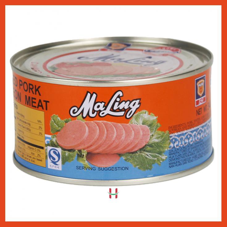 

MA LING CANNED PORK / DAGING BABI MALING LUNCHEON MEAT 397GR